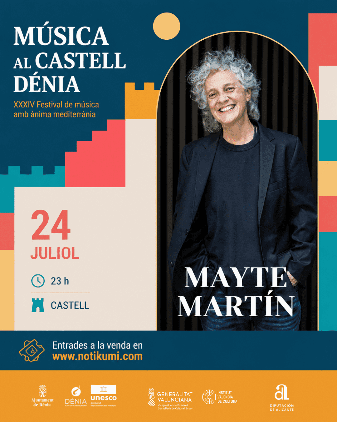 XXXIV Música al Castell: Mayte Martín