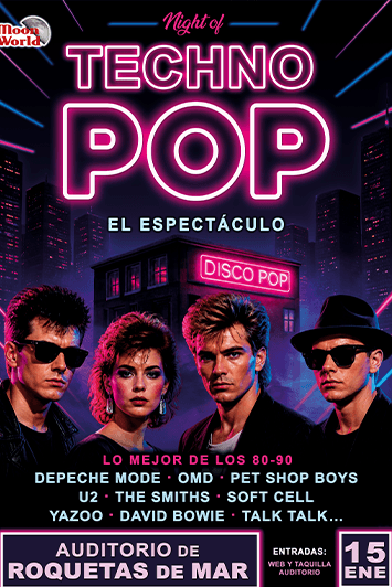 Un viaje por los clásicos del techno pop de los 80-90