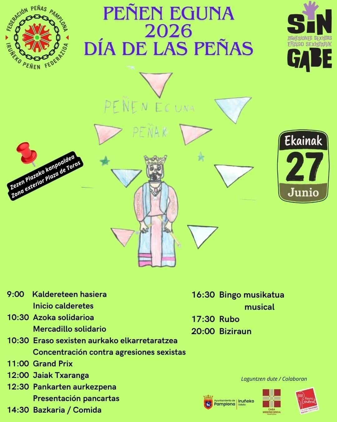 San Fermín 2026 - Día de las Peñas