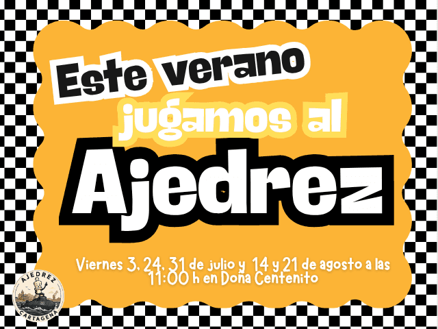 Taller infantil: Este verano jugamos al ajedrez