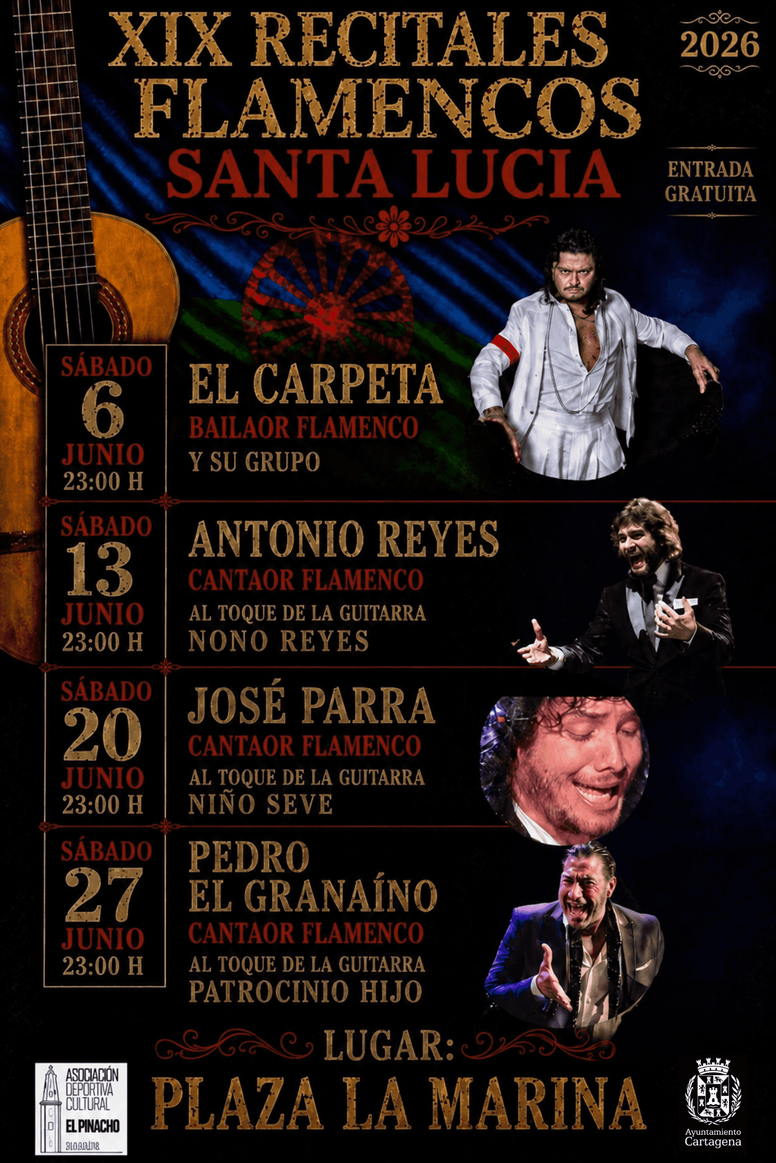Recitales flamencos en Santa Lucía: Pedro El Granaino