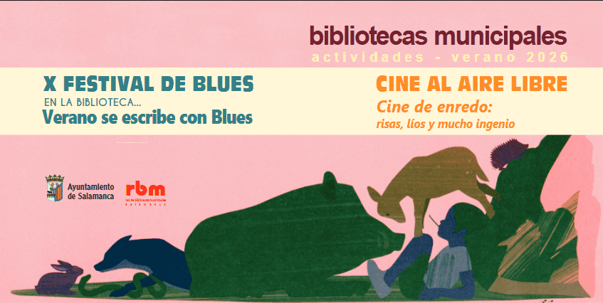 Verano cultural de la Red de Bibliotecas Municipales