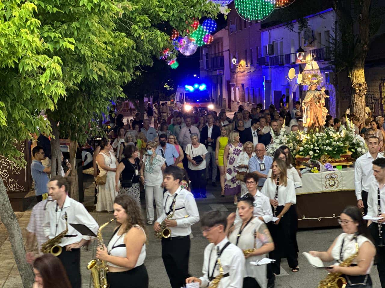Fiestas en honor a la Virgen del Carmen en La Poveda