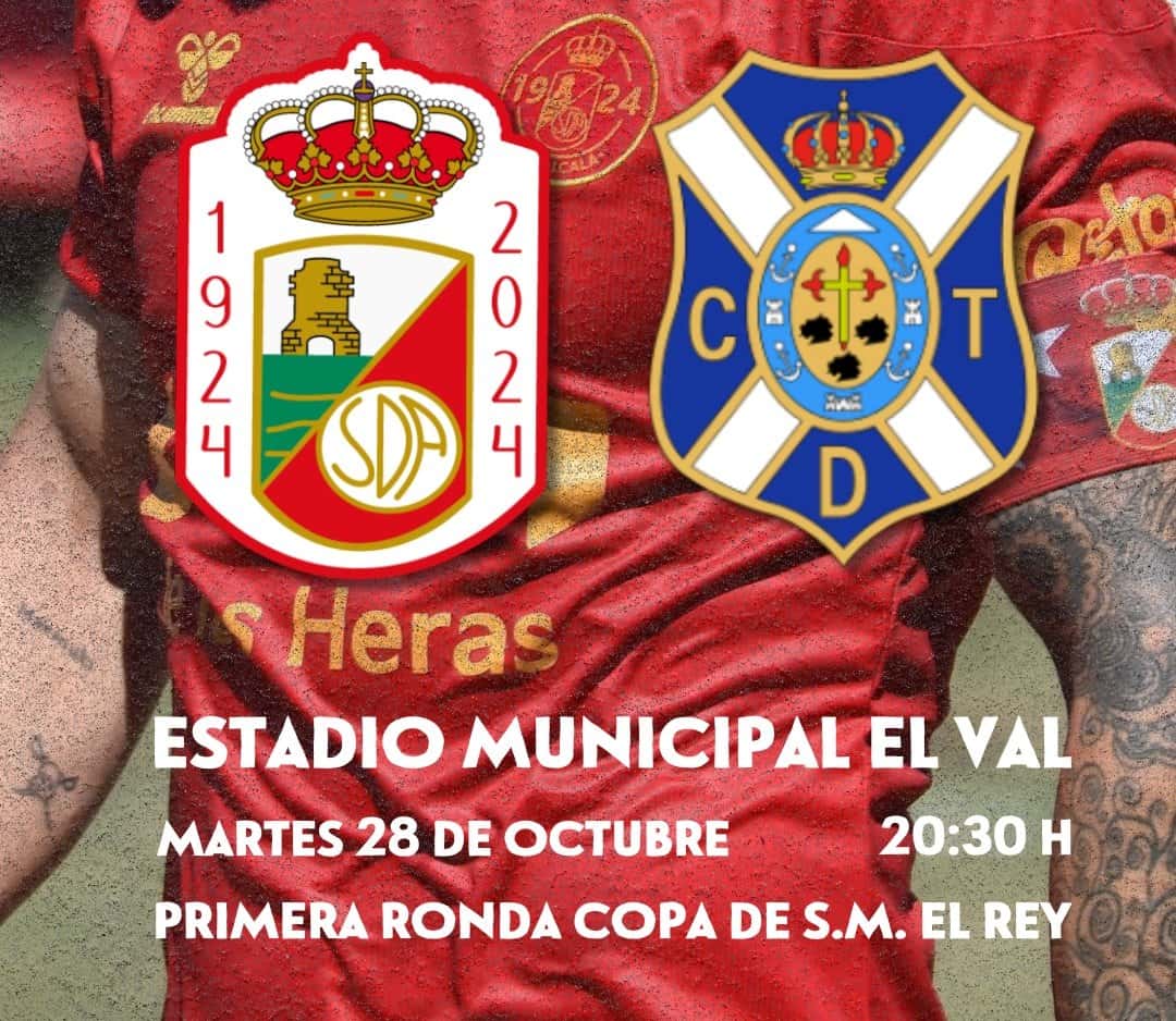 R.S.D. Alcalá vs C.D. Tenerife - Copa del Rey