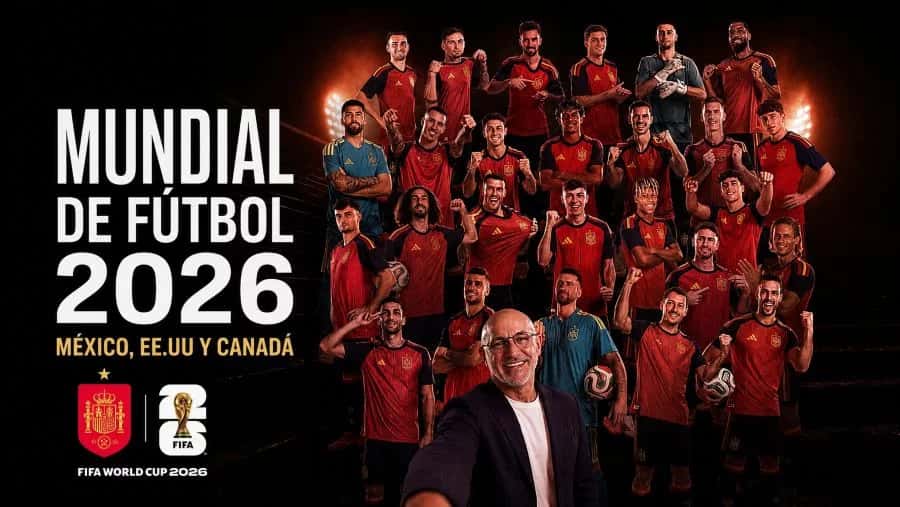 Retransmisión del partido España - Uruguay en pantalla gigante