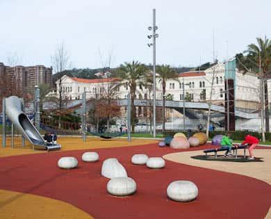 El nuevo parque infantil de Zabala y Miribilla