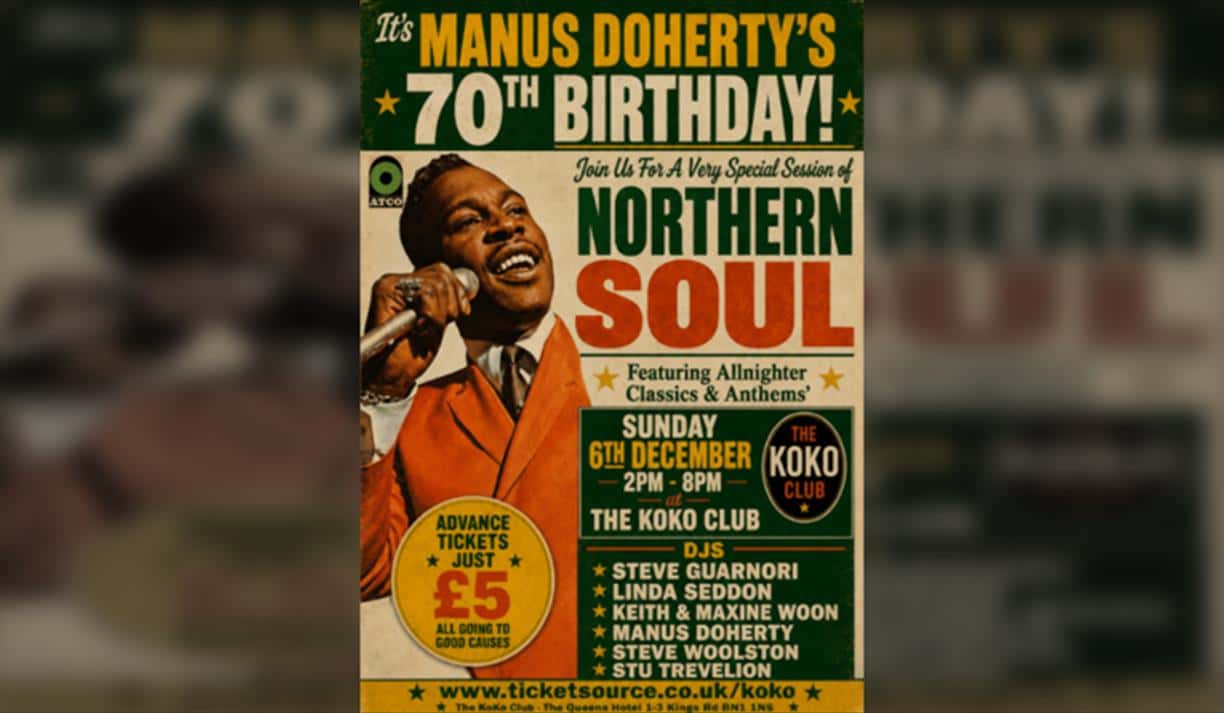 Northern Soul 4 - Manus At 70!