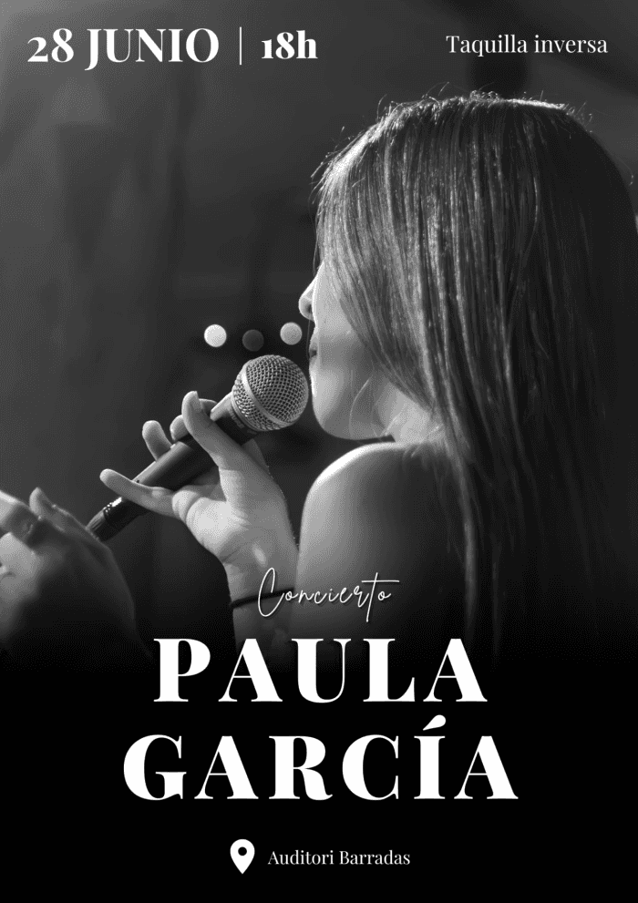 Concierto de Paula García