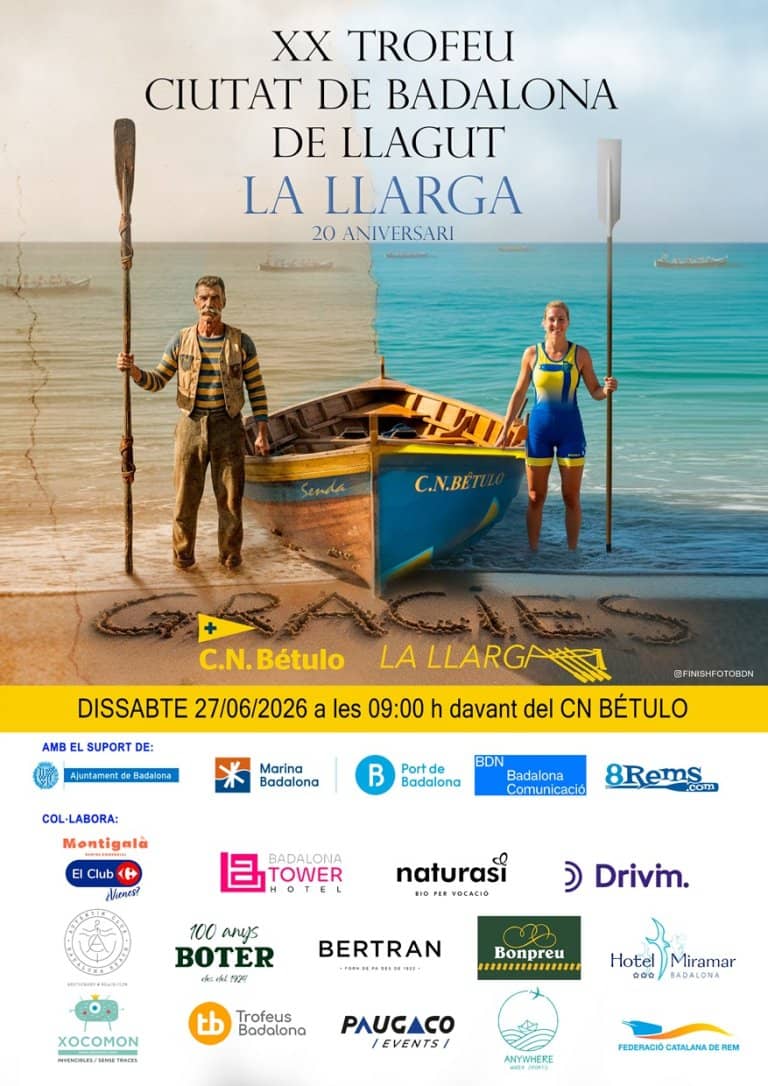 XX Trofeu Ciutat de Badalona de Llagut - La Llarga