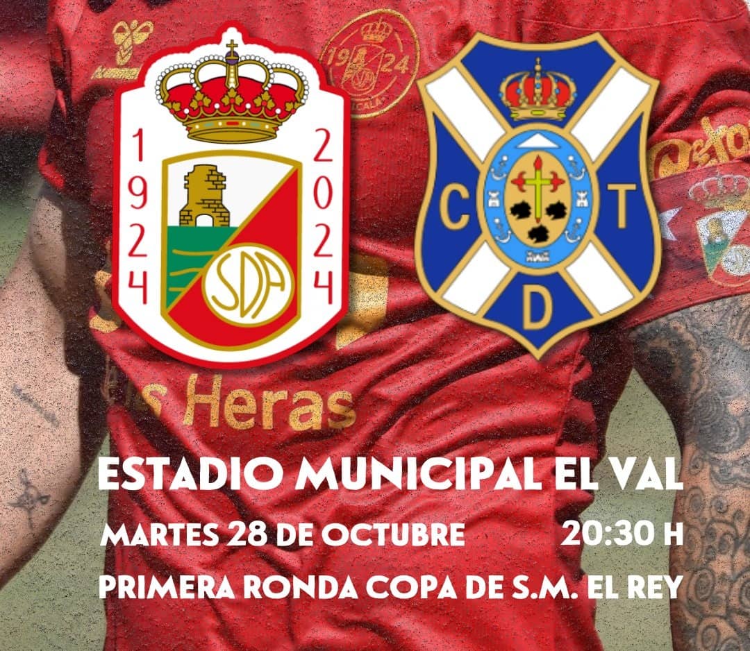 R.S.D. Alcalá vs C.D. Tenerife - Copa del Rey