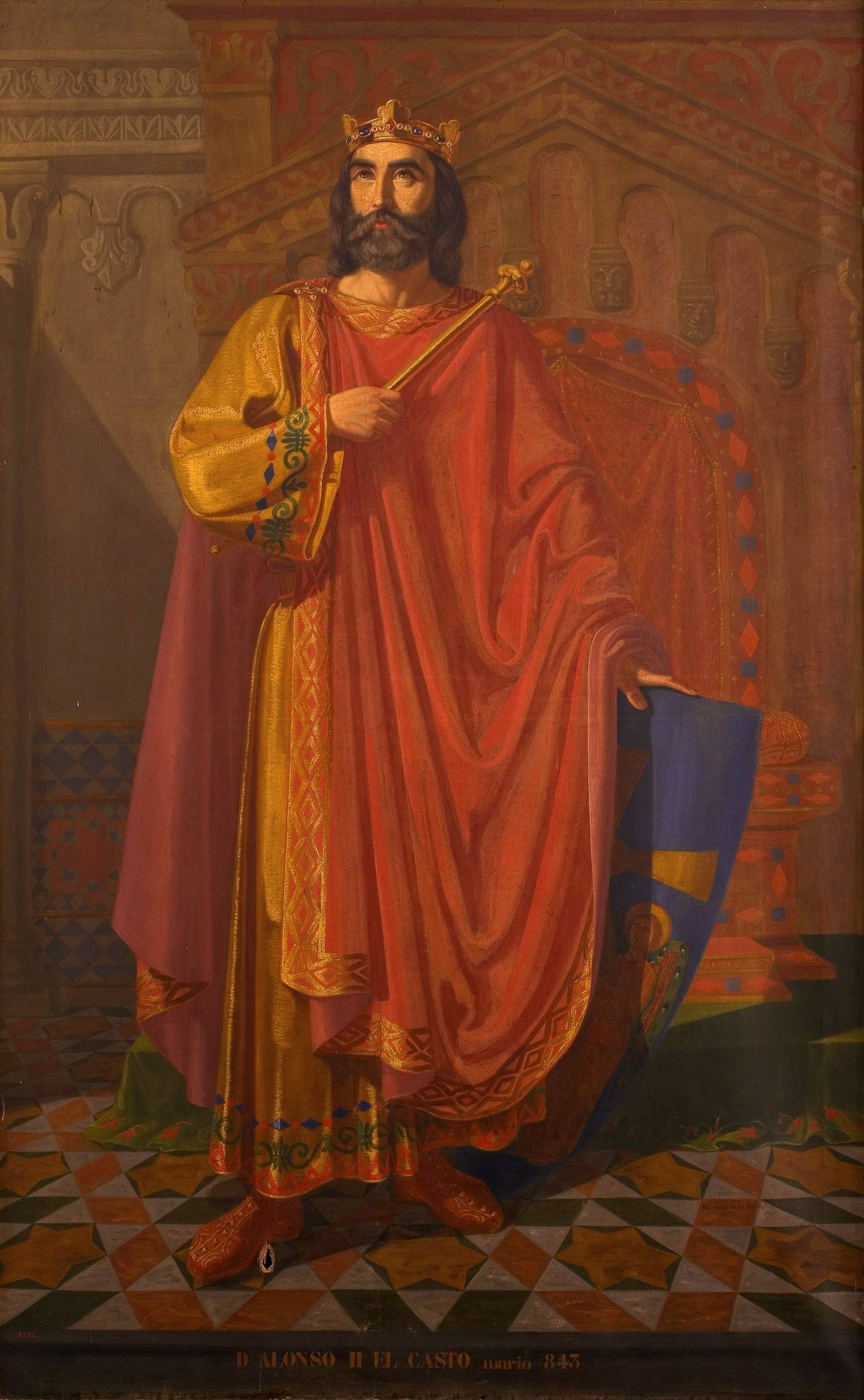 Despedida del Rey Alfonso II