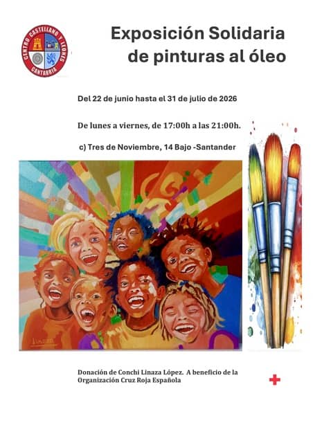 El color nos da vida, exposición solidaria de Conchi Linaza