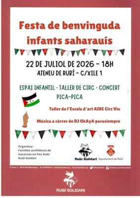 Bienvenida a los niños saharauis - Proyecto Vacances en Pau