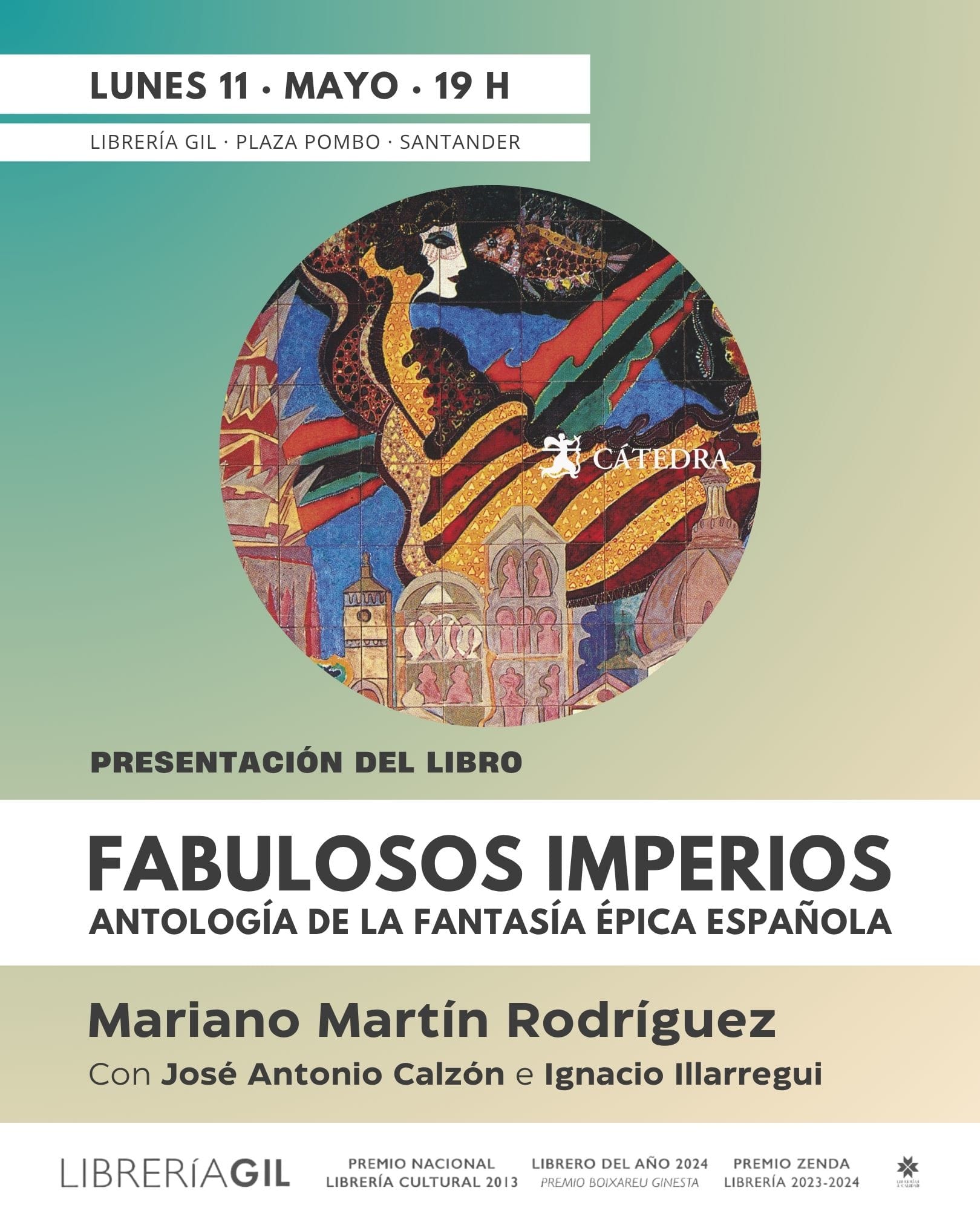 Presentación del libro 'Fabulosos imperios. Antología de la fantasía épica española'