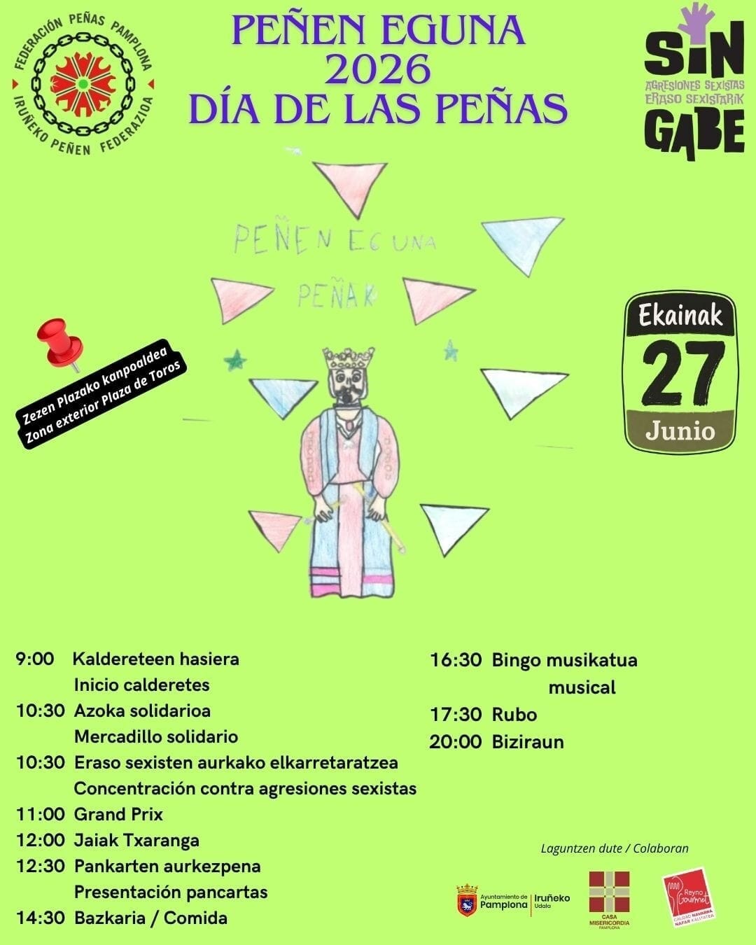 San Fermín 2026 - Día de las Peñas