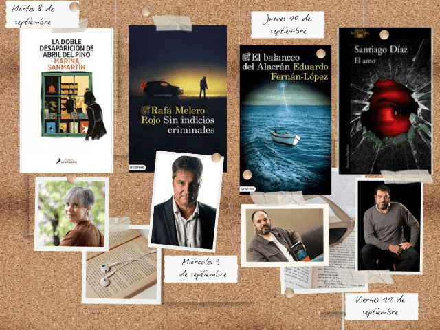 Encuentro con Rafa Melero - XII Jornadas de Literatura Negra, Policíaca y de Misterio