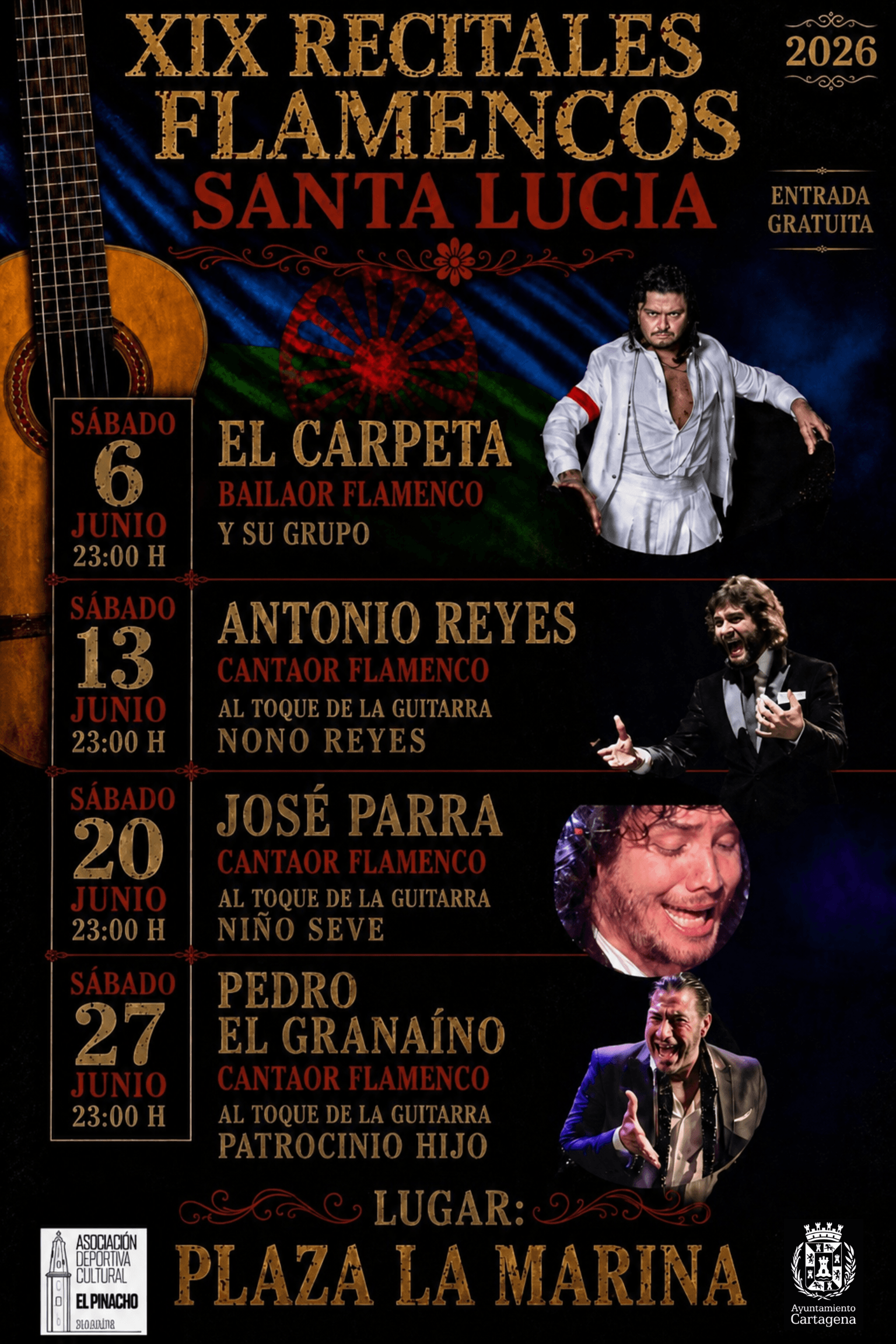 Recitales flamencos en Santa Lucía: Pedro El Granaino