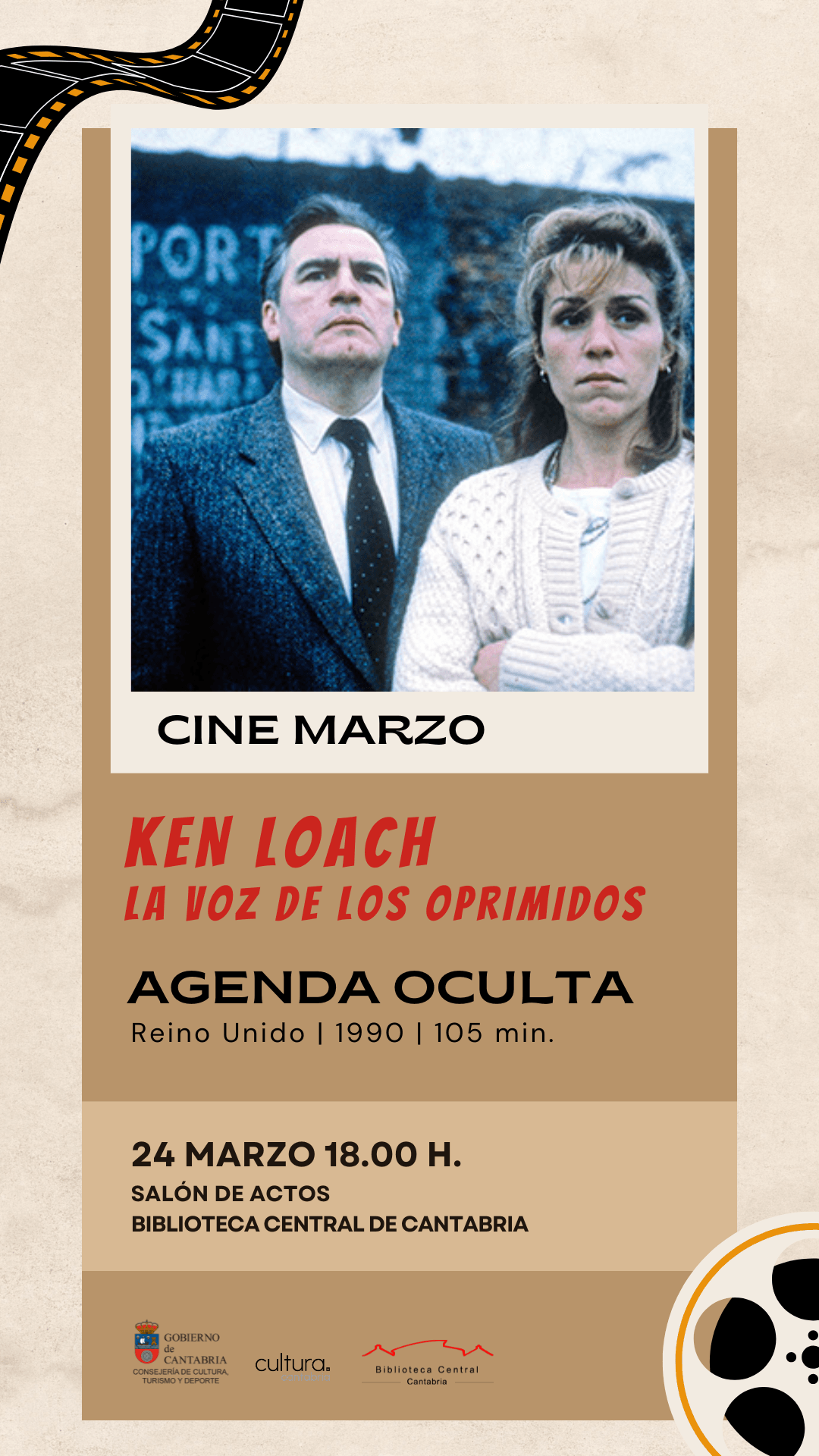 Ciclo dedicado a Ken Loach: Agenda oculta