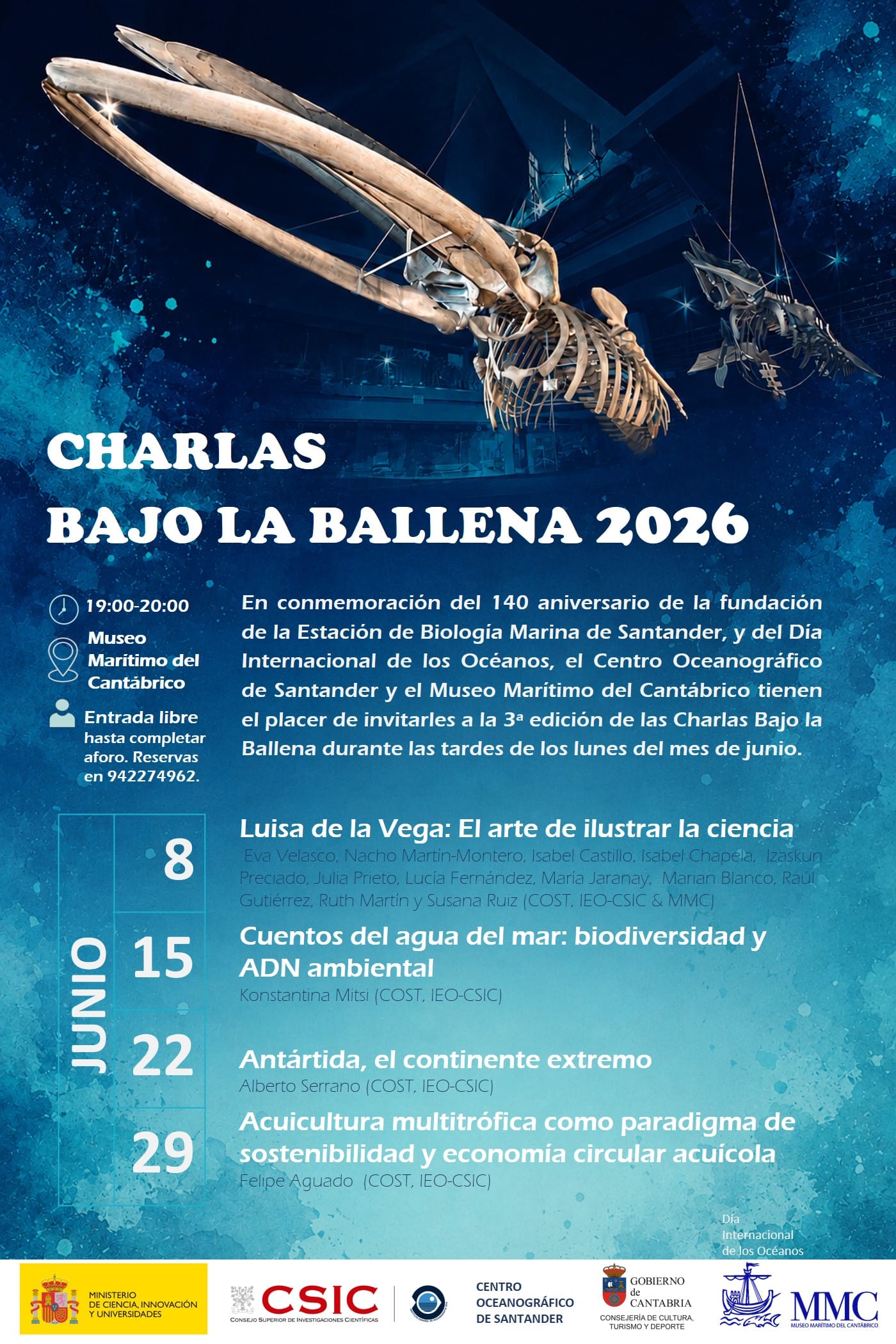 Charlas Bajo la Ballena: Luisa de la Vega: el arte de ilustrar la ciencia