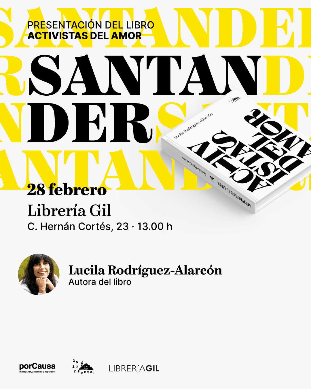 Lucila Rodríguez-Alarcón presenta el libro 'Activistas del amor'