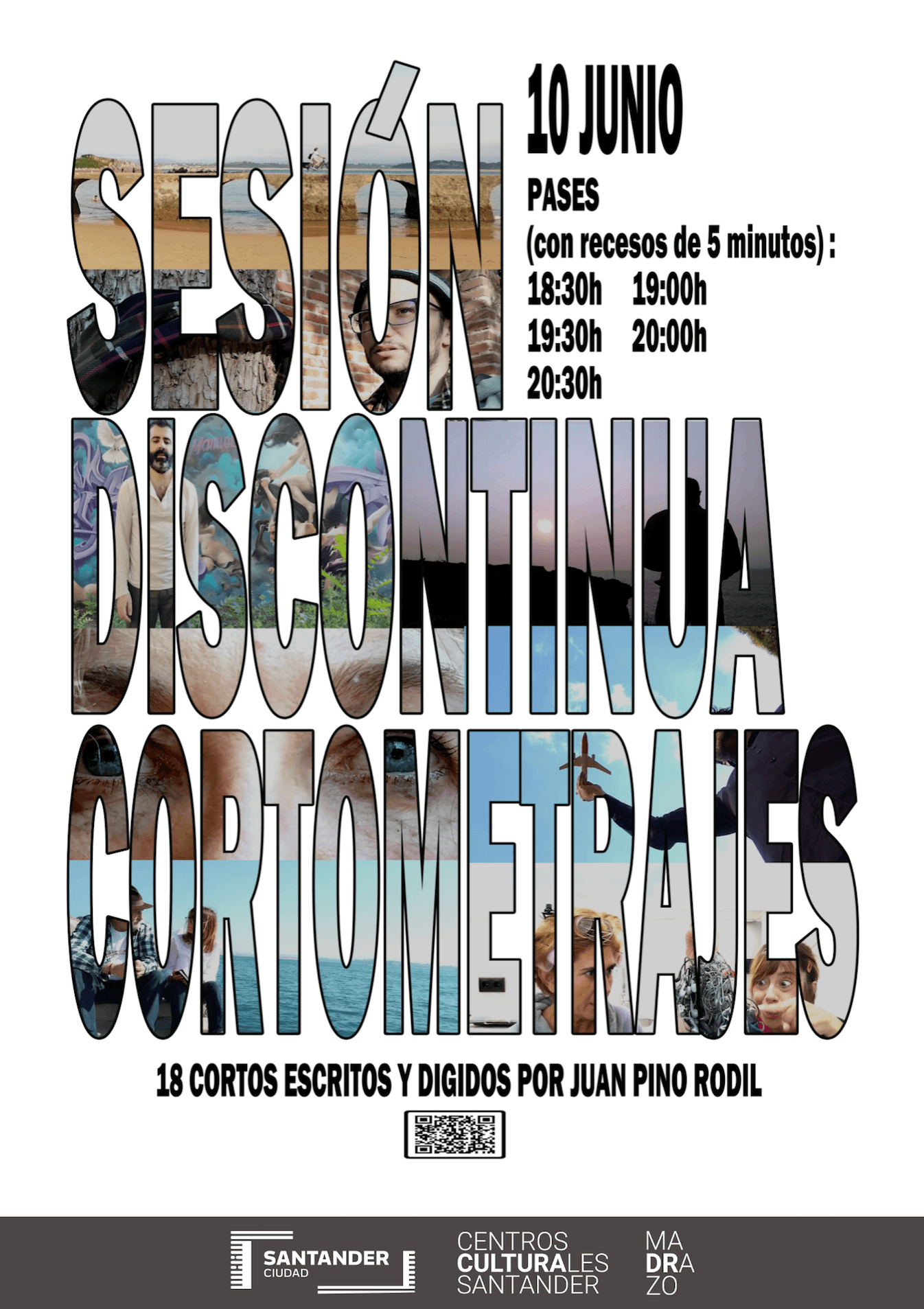 Proyección de cortometrajes de Juan Pino Rodil