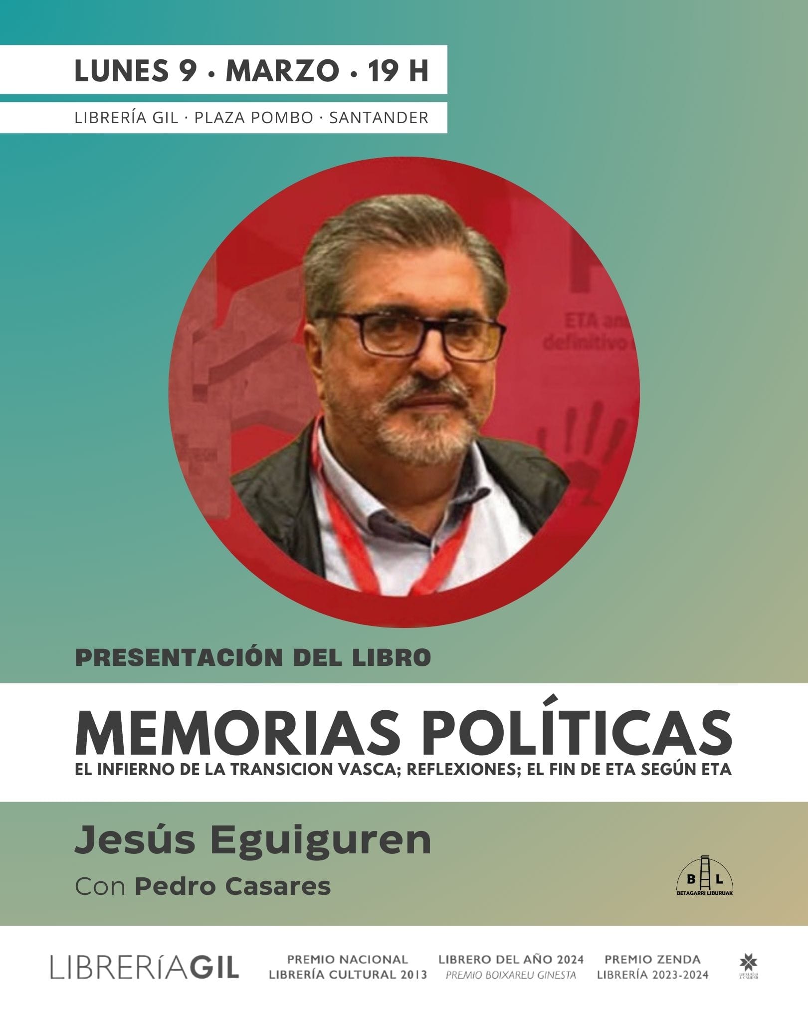 Presentación de las Memorias políticas de Jesús Eguiguren