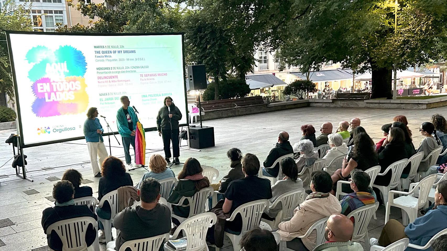Cinema con Orgullo 7: Ciclo de cine LGTBIQ+ al aire libre