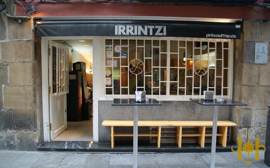 Pintxos creativos y opciones sin gluten en Irrintzi Bilbao