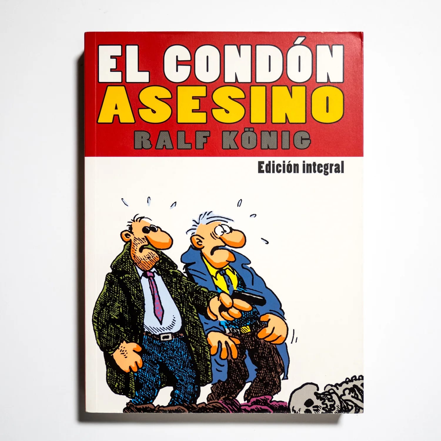 Komikia. Solasaldia / Cómic. Conversación. 'El condón asesino'. Ralf König.