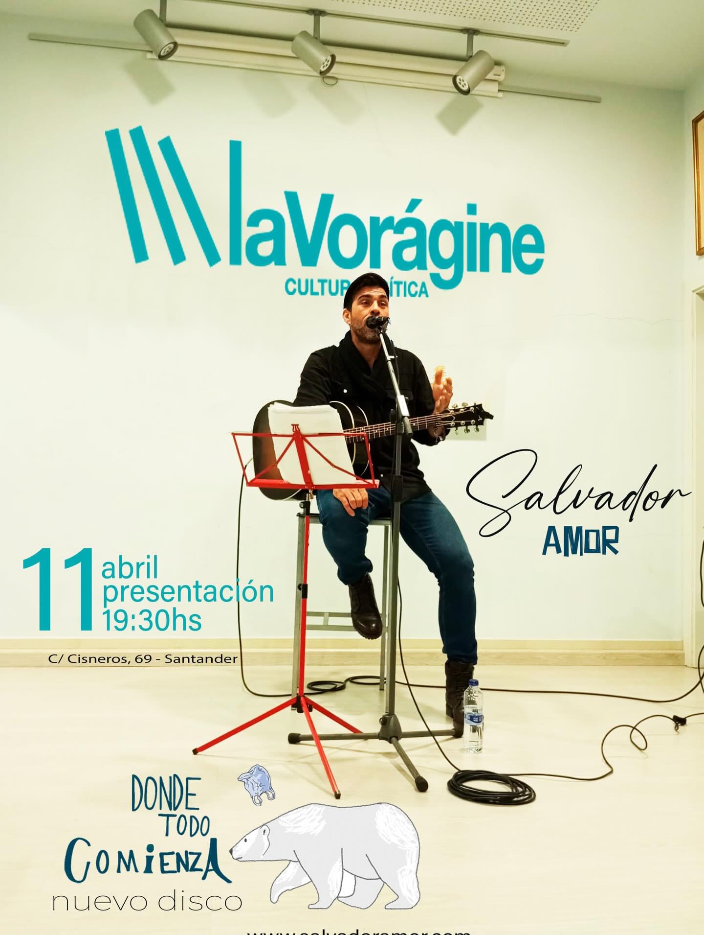 Concierto de Salvador Amor en Vitoria-Gasteiz
