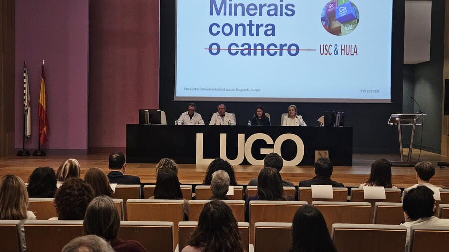 Presentación de resultados del proyecto 'Minerais contra o cancro'