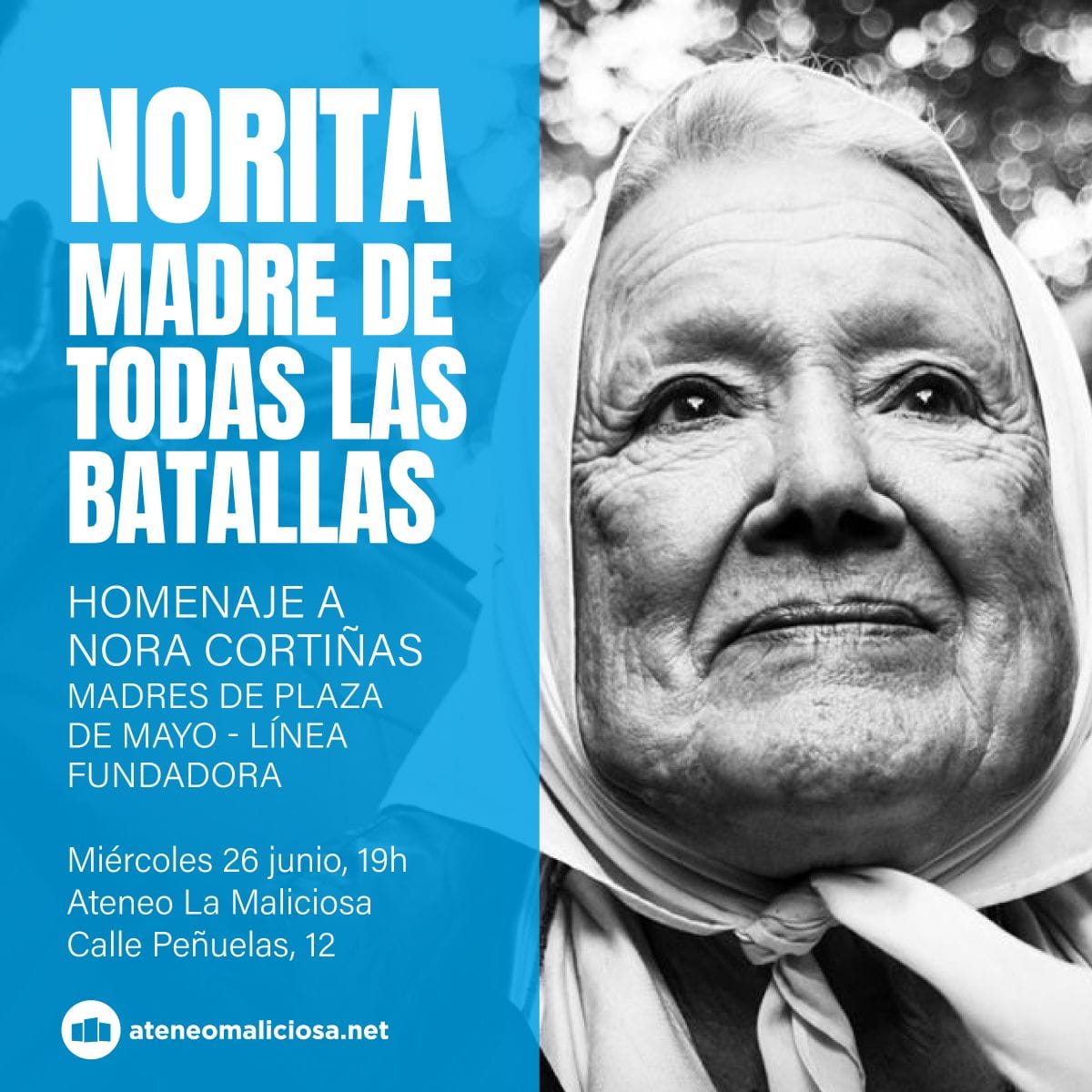 Proyección documental: NORITA. Madre de Plaza de Mayo