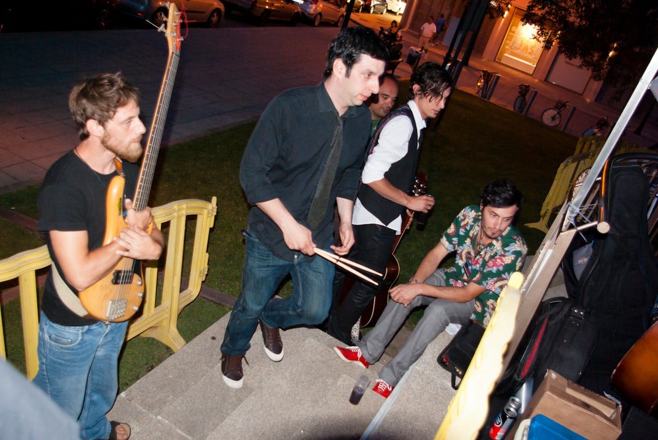 Actuación de Red Duck Blues en Picnic Sesións