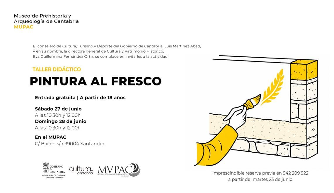Pintura al fresco, taller para adultos