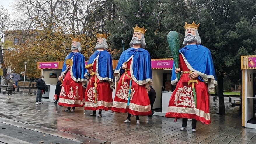Comparsa de Gigantes, Cabezudos, Caballos y Sotas en las Fiestas de La Blanca 2026