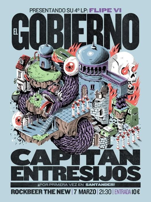 Conciertos de El Gobierno y Capitán Entresijos