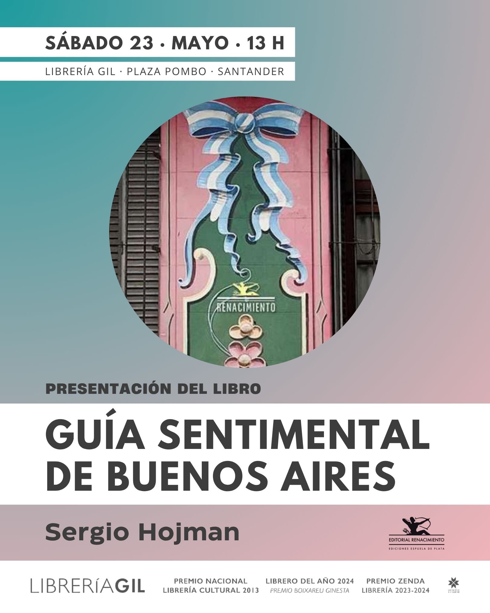 Presentación de 'Guía sentimental de Buenos Aires'