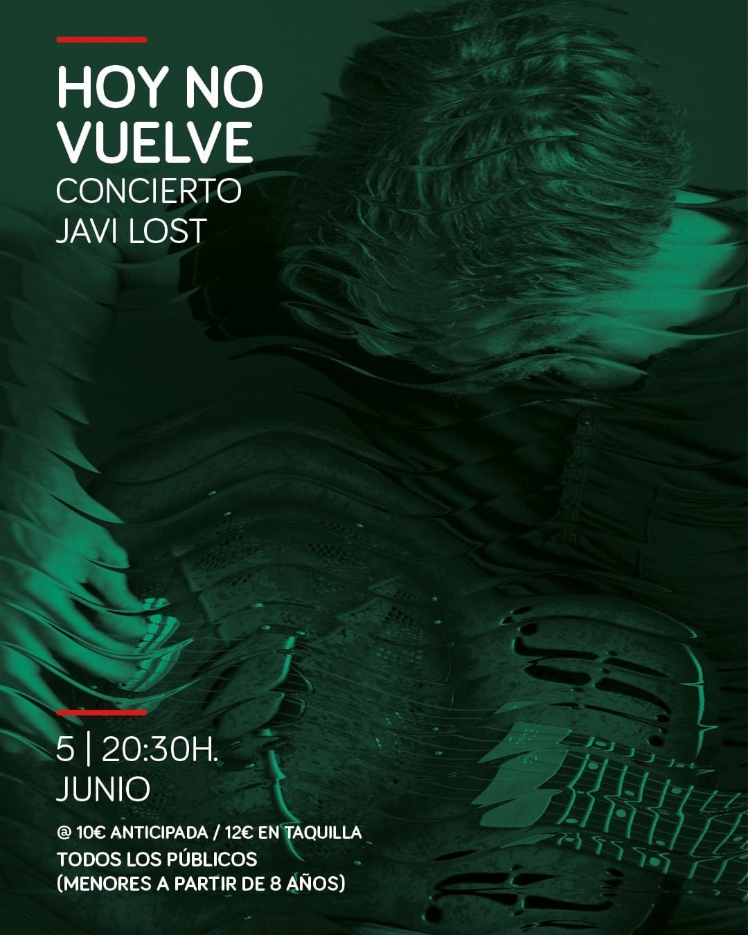 Javi Lost presenta en directo 'Hoy no vuelve'