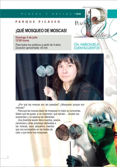 Teatro Infantil: ¡Qué mosqueo de moscas! - Salamanca Plazas y Patios 2026