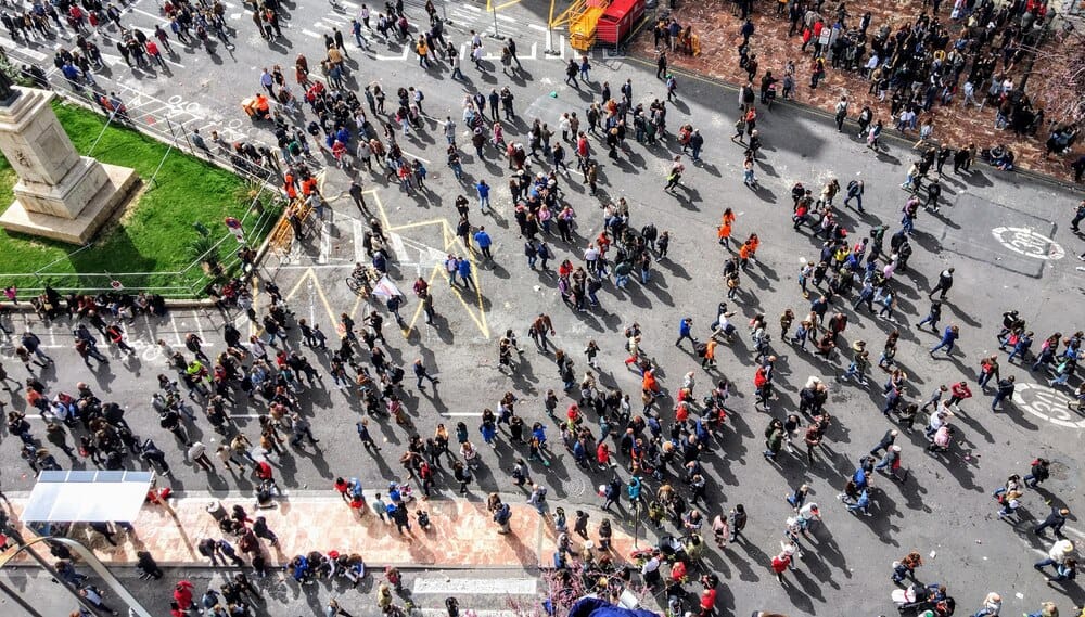 Manifestación Día das Letras Galegas