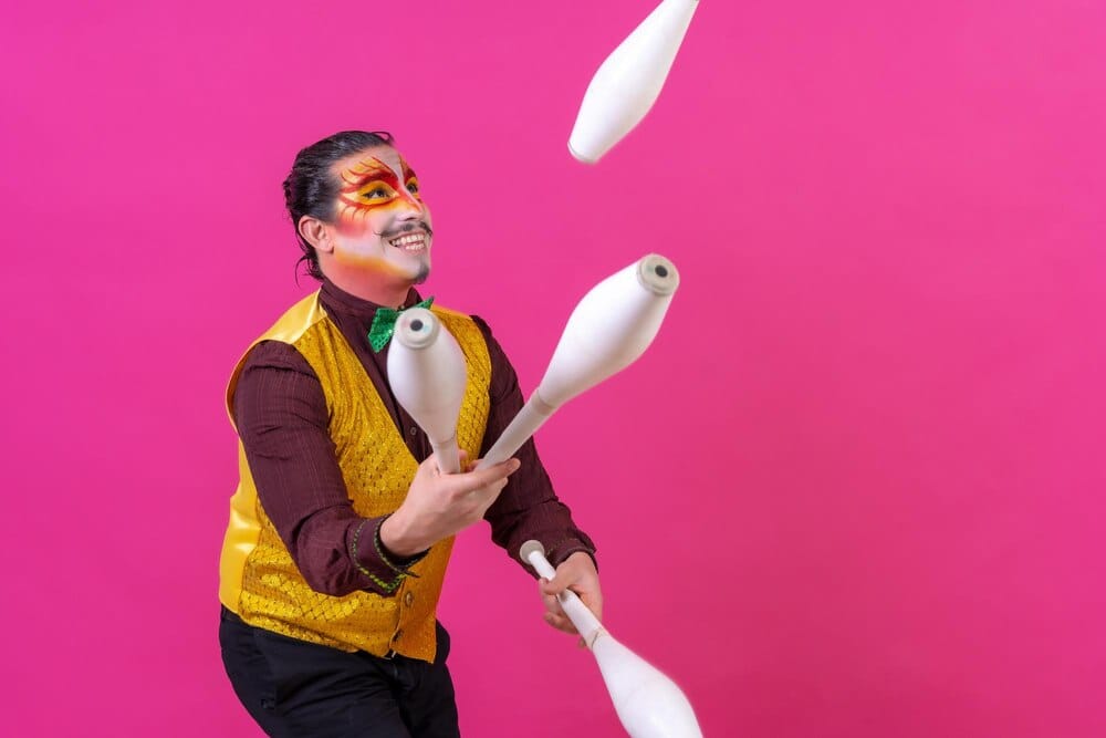 Circo na biblioteca