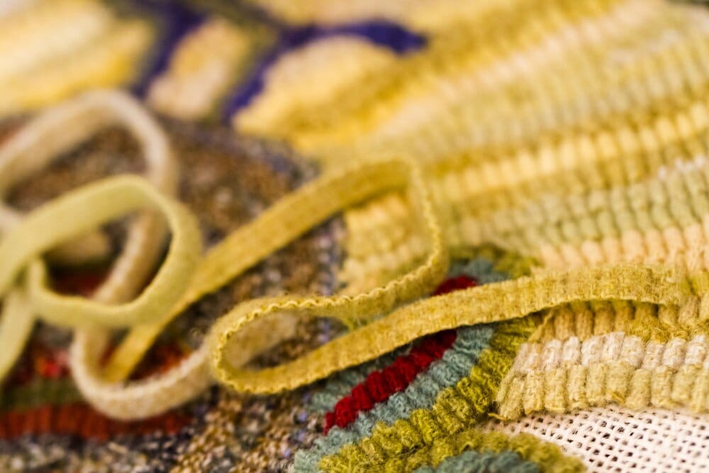 EMAO: viernes de la EMAO LGR Estudio Logaro. Innovación textil y encaje de bolillos