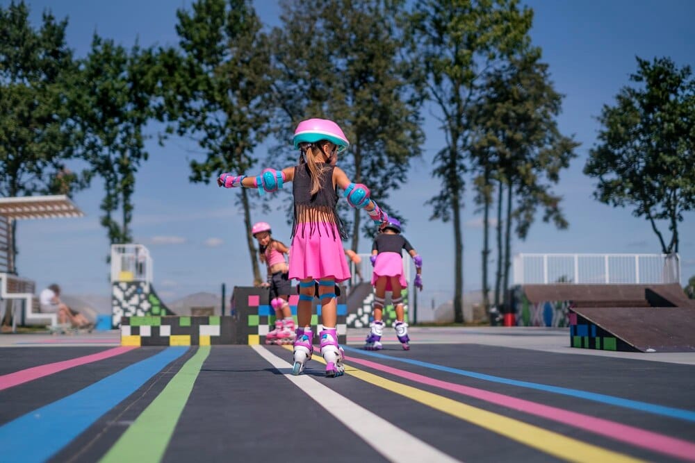 Campus de primavera de P de Patinaje en Semana Santa