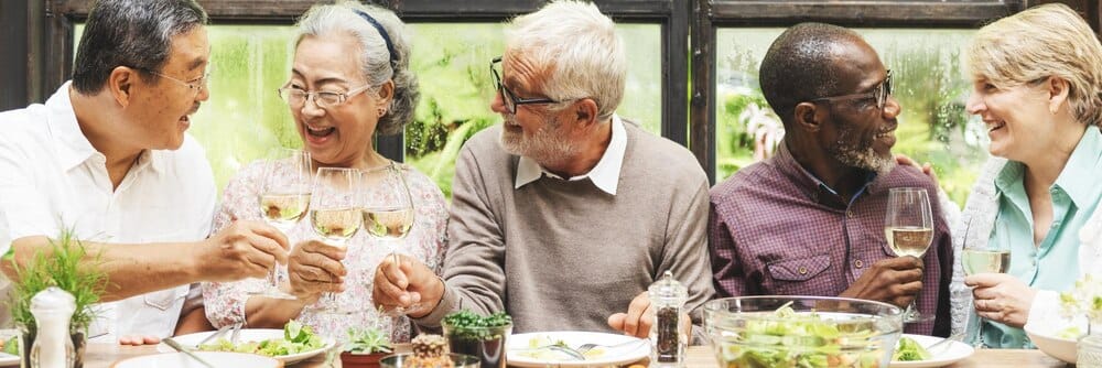 Menú degustación para fomentar una dieta saludable entre los mayores