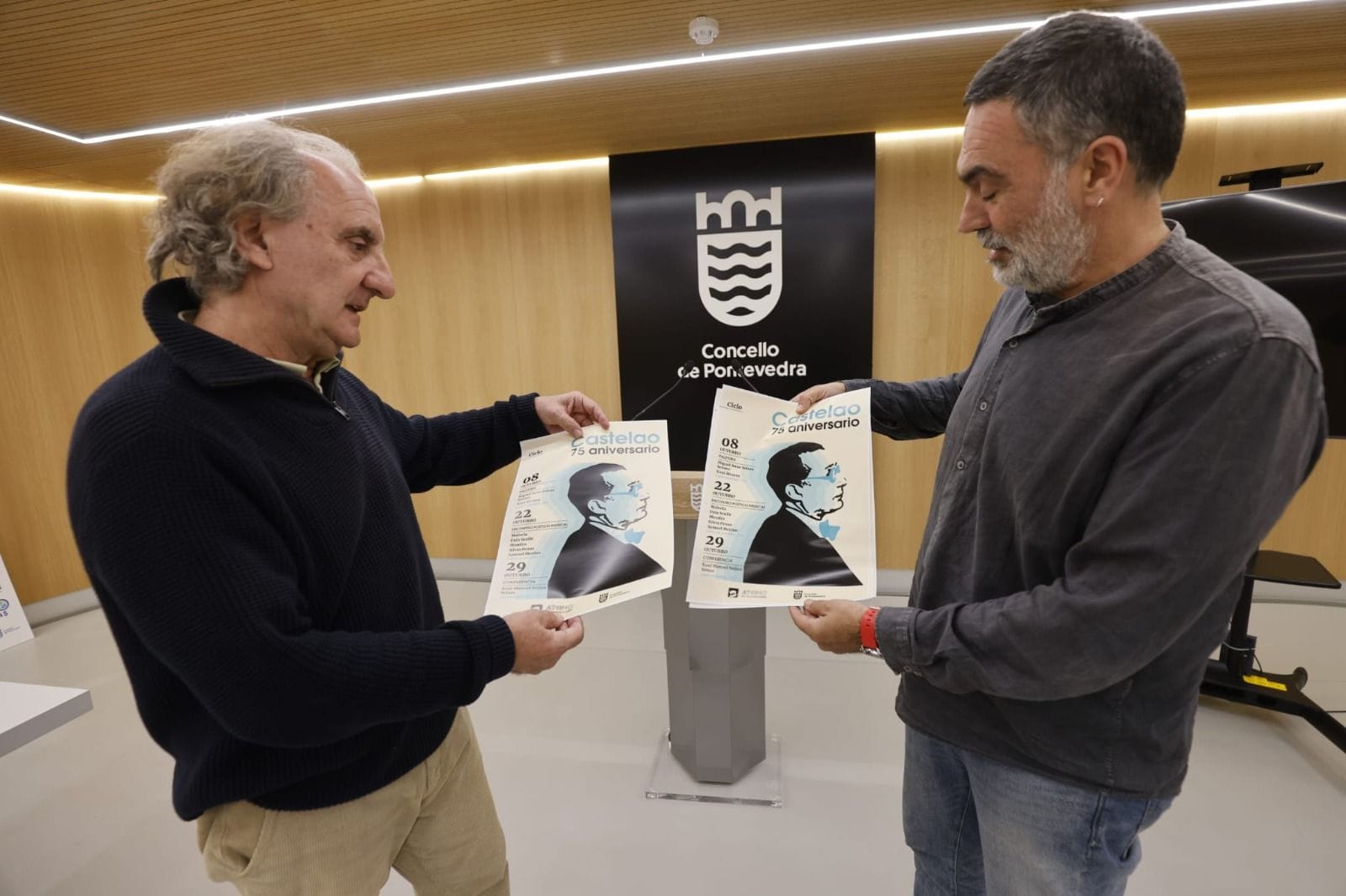 Palestra 75 aniversario de Castelao
