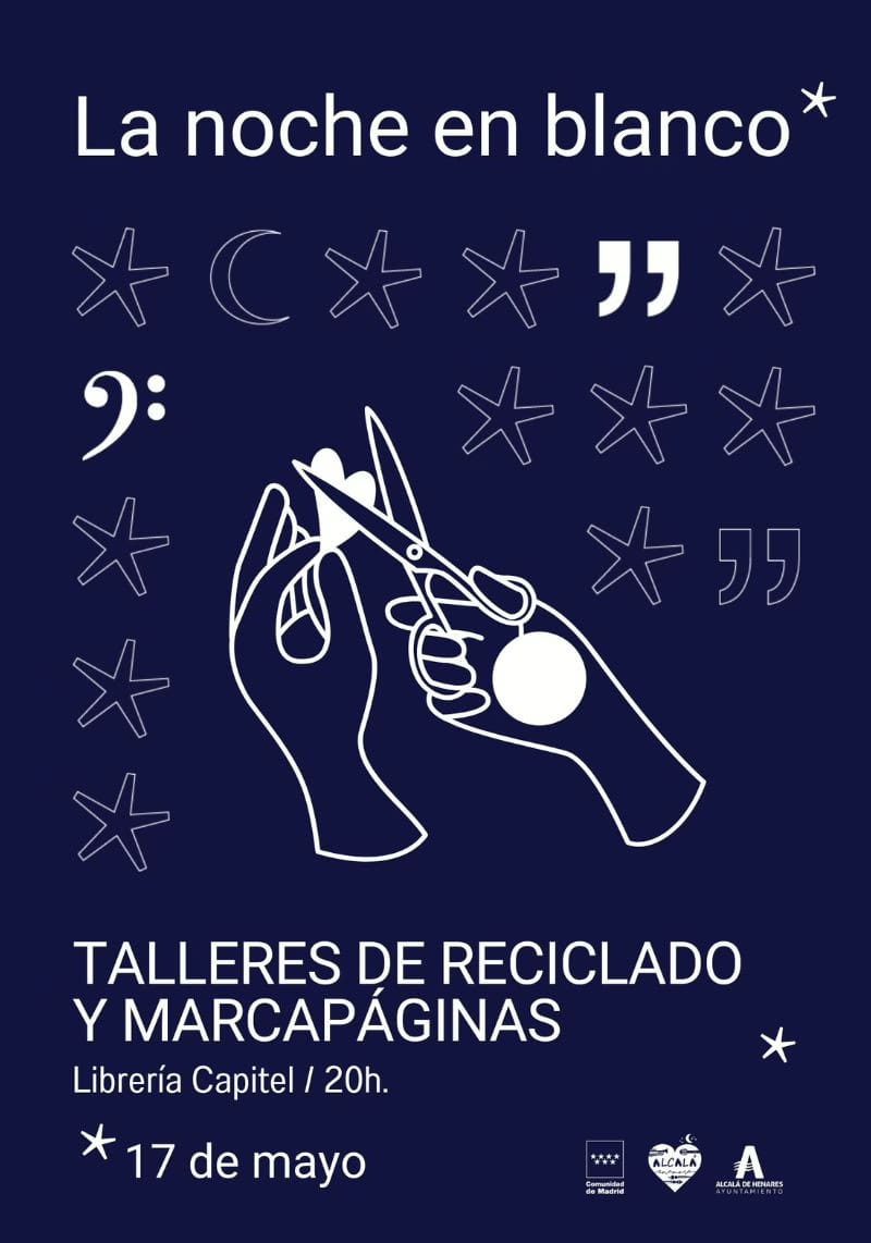 Talleres de reciclado y marcapáginas