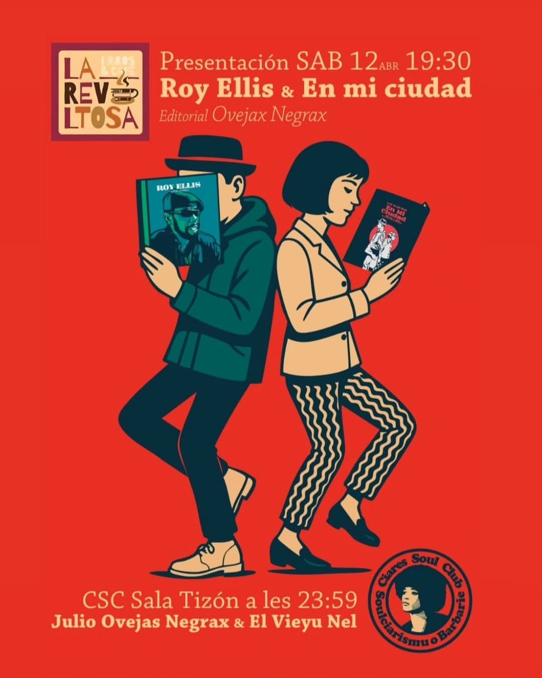Presentación Roy Ellis & Editorial Ovejax Negrax