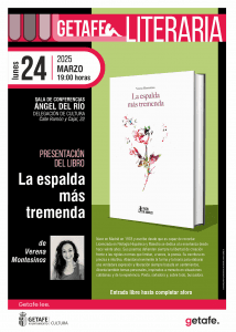Presentación Literaria: “La Espalda más tremenda”