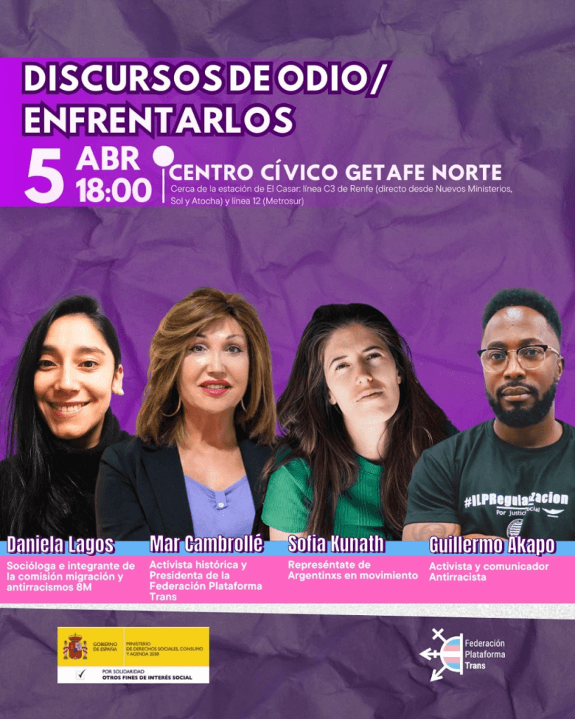 Jornada Discursos de odio / Enfrentarlos