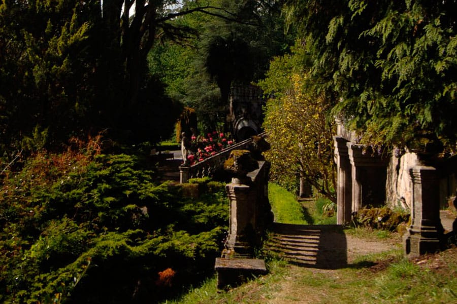 Baños de bosque en Pazo de Lourizán